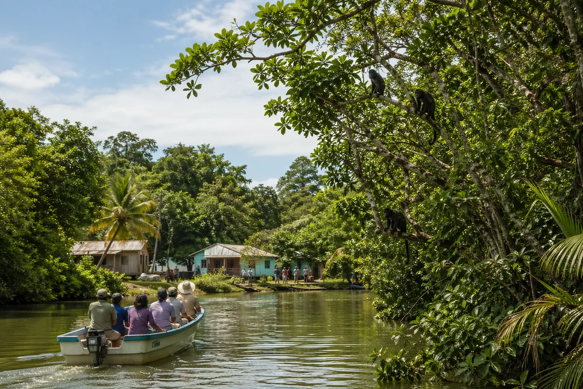 Monkey River Wildlife Tour