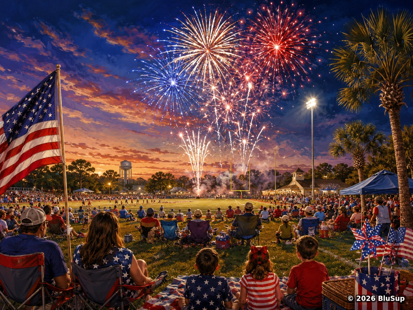 Diamondhead Independence Day Fireworks Celebration — BluSup 250 visual