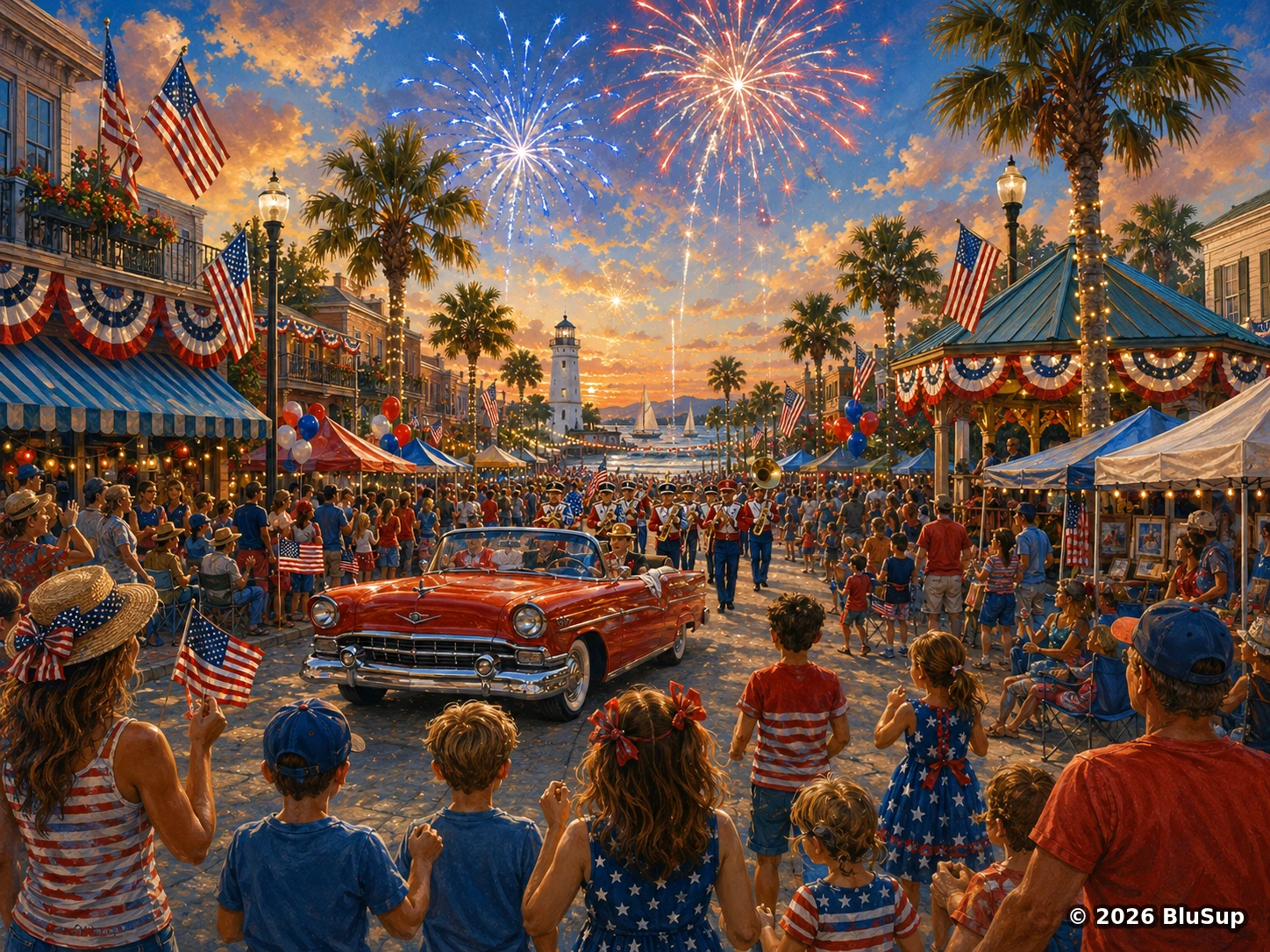 Long Beach 4th of July Jubilee — BluSup 250 visual