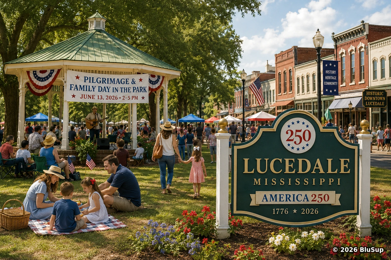 Pilgrimage & Family Day in the Park — BluSup 250 visual