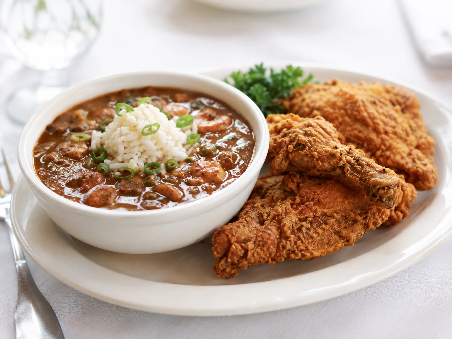 Gumbo & Fried Chicken at Dooky Chase's Restaurant visual preview