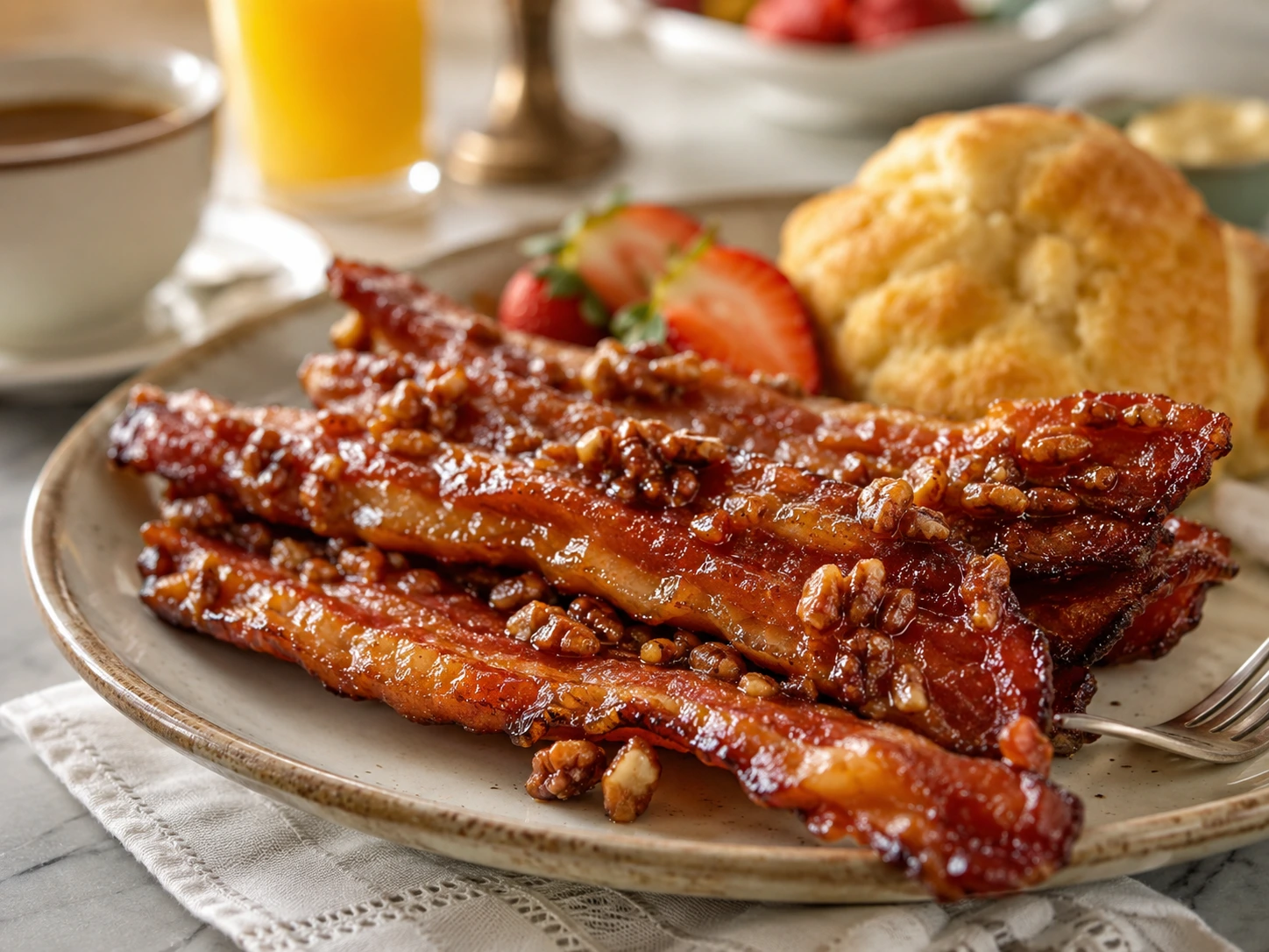 Praline Bacon at Elizabeth's visual preview