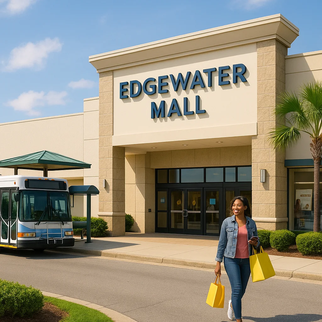 Edgewater Mall Transfer + Essentials Trip Bluoxi trip guide image