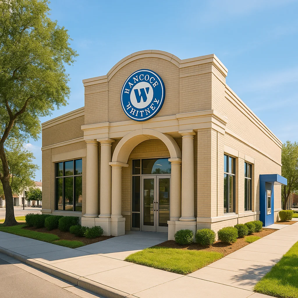 Hancock Whitney Bank - Biloxi Main Bluoxi listing image