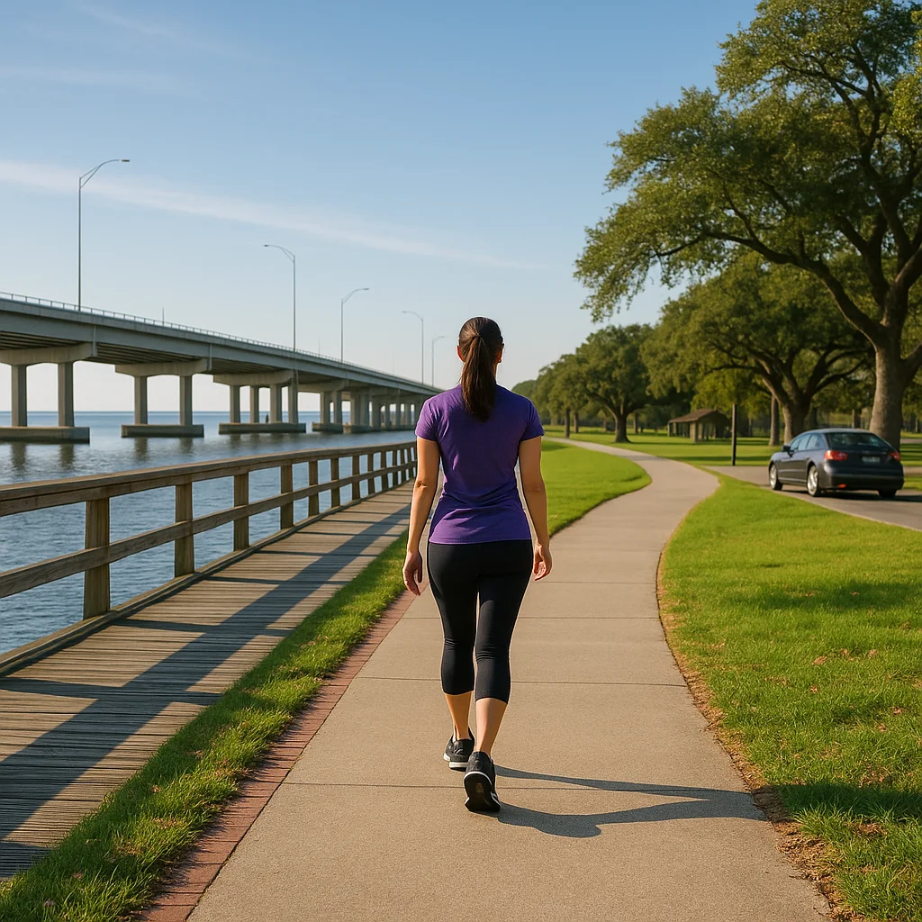 Walking Path Exercise Trip Bluoxi trip guide image