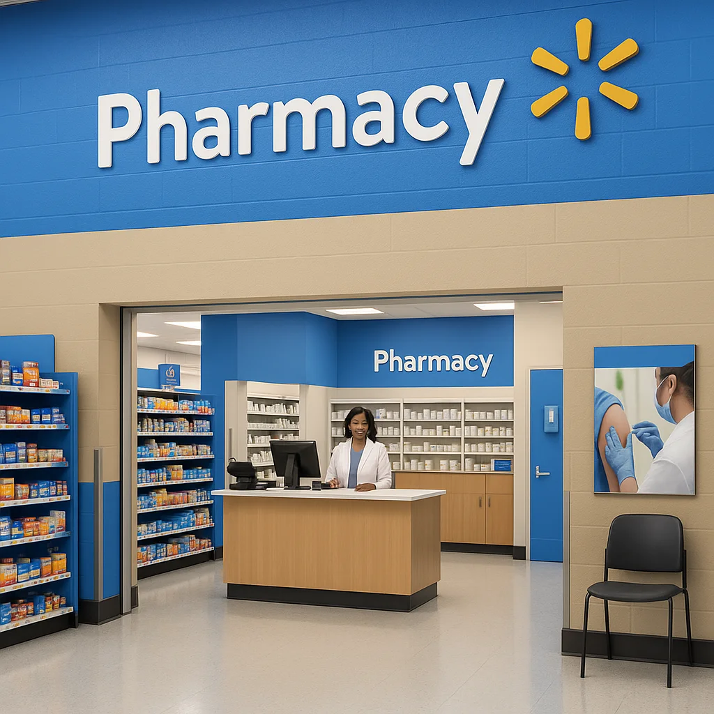 Walmart Pharmacy Ct Switzer Sr Drive Bluoxi listing image