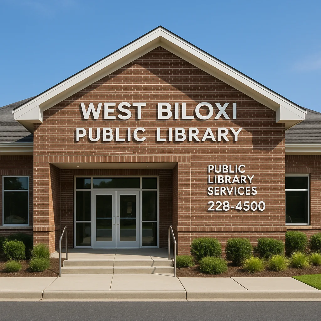 West Biloxi Public Library Bluoxi listing image