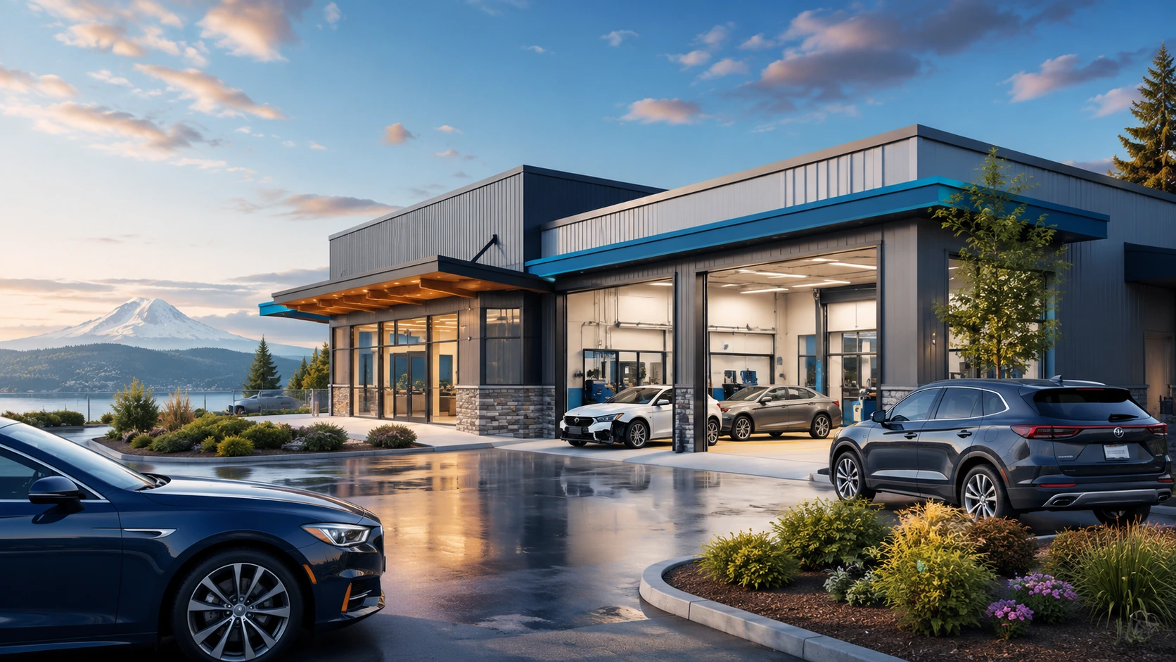 Monarch Collision Center SeaBlu visual